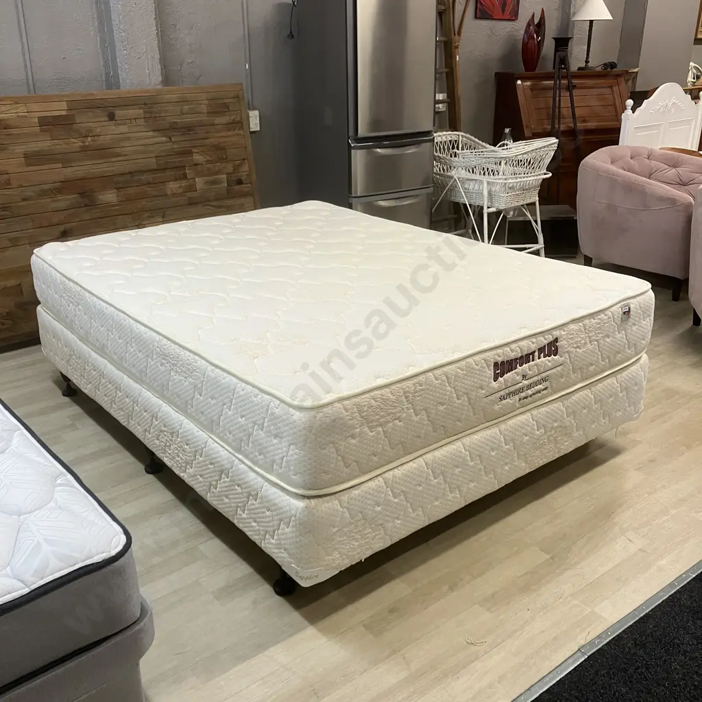 Sapphire Bedding Comfort Plus Queen Size Bed Image 1++