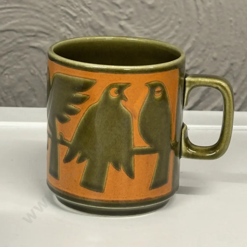 Vintage Rare patterned Hornsea Mug Image 1++