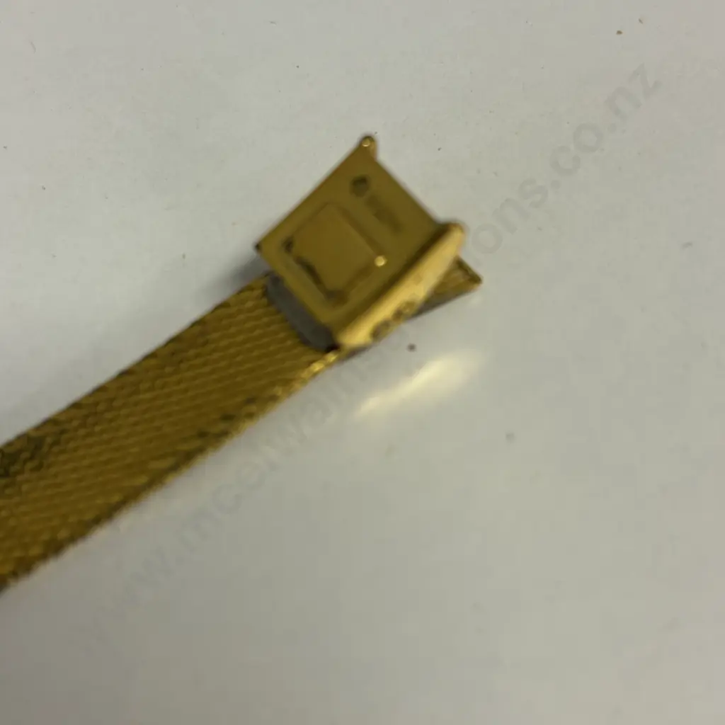 Antique Swiss Made ladies watch - rose gold? stamped on clasp Image 1++