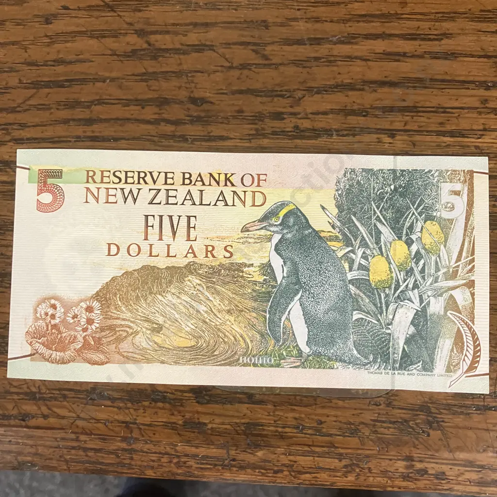 New Zealand $5 With Sir Edmund Hillary - DR004174 Image 1++