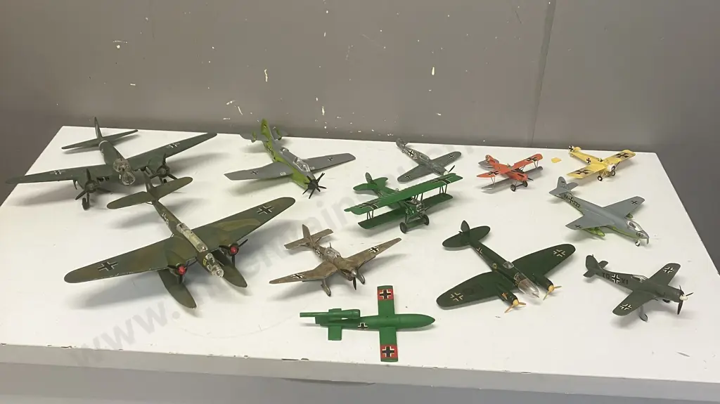 Assorted German Aircraft Models (Some As Found) Image 1++