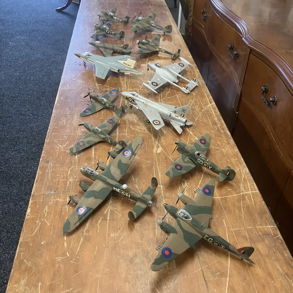 Assorted British Aircraft Models (Some As Found) Image 1++