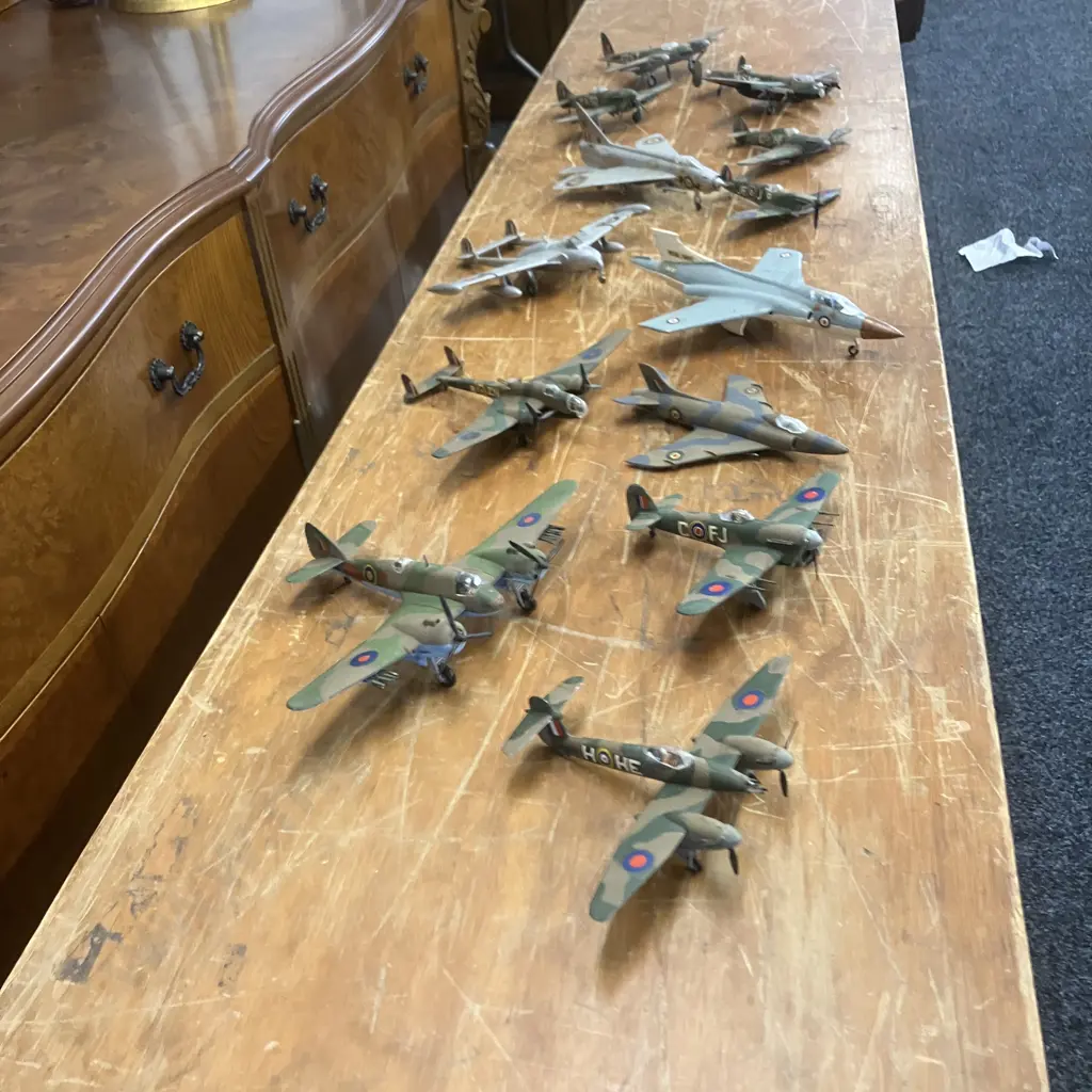 Assorted British Aircraft Models (Some As Found) Image 1++