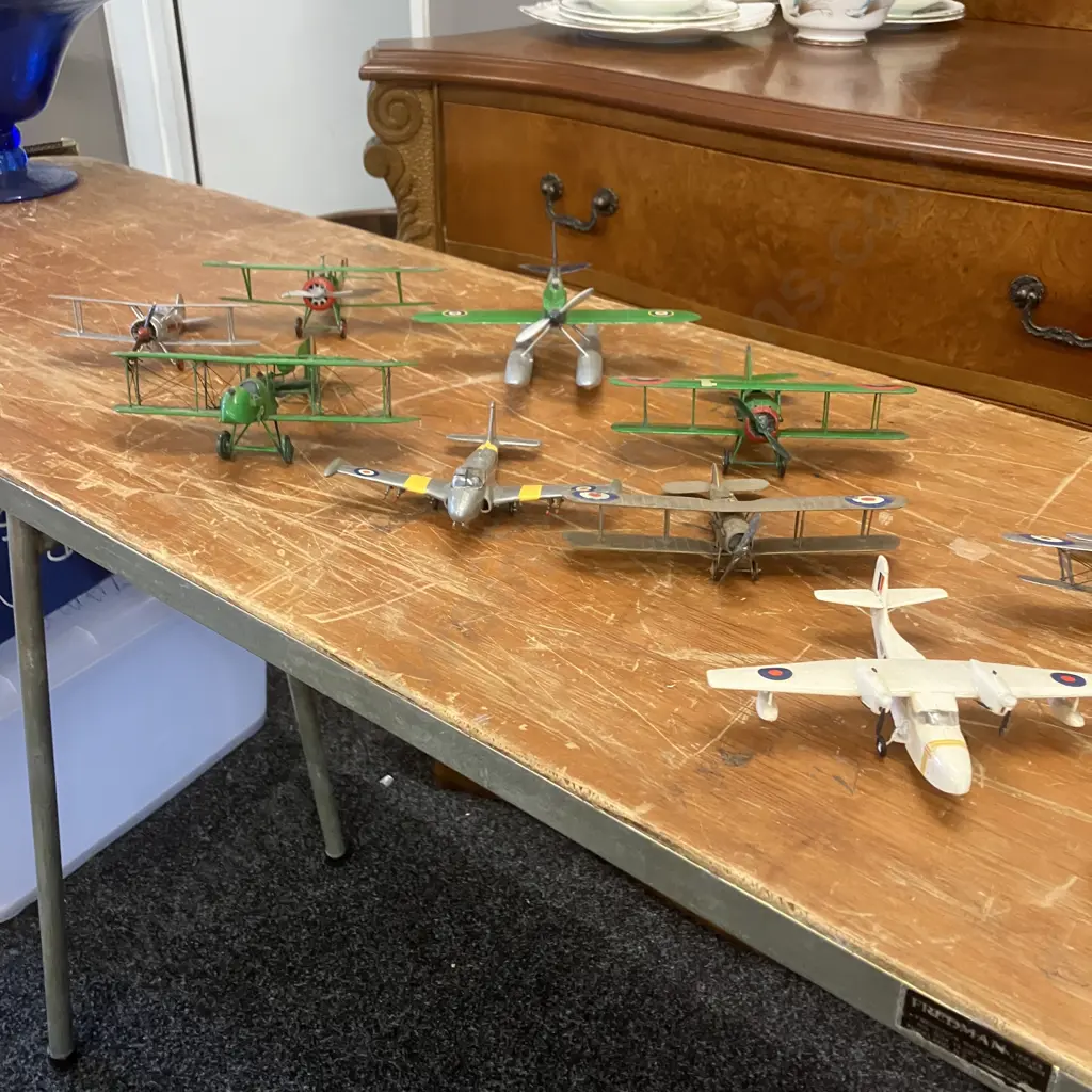 Assorted Vintage British Aircraft Models (Some As Found) Image 1++