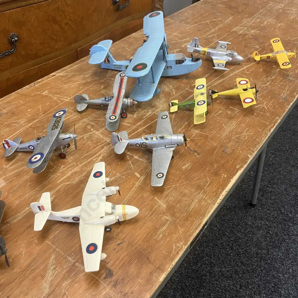 Assorted Vintage British Aircraft Models (Some As Found) Image 1++