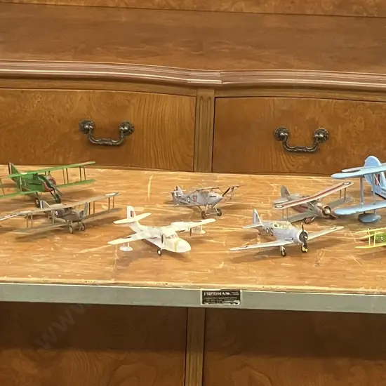 Assorted Vintage British Aircraft Models (Some As Found)