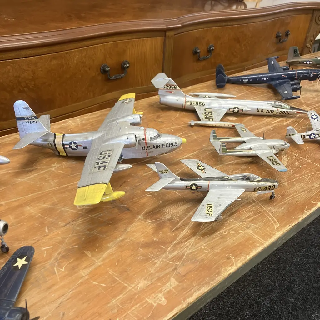 Assorted USAF Aircraft Models (Some As Found) Image 1++