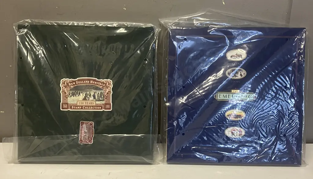 NZ Post - NZ Heritage 150 Years Stamp Collection, Limited #3585 & NZ The Early Years 1920s to 1950's Image 1++