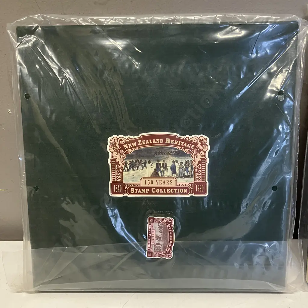 NZ Post - NZ Heritage 150 Years Stamp Collection, Limited #3585 & NZ The Early Years 1920s to 1950's Image 1++