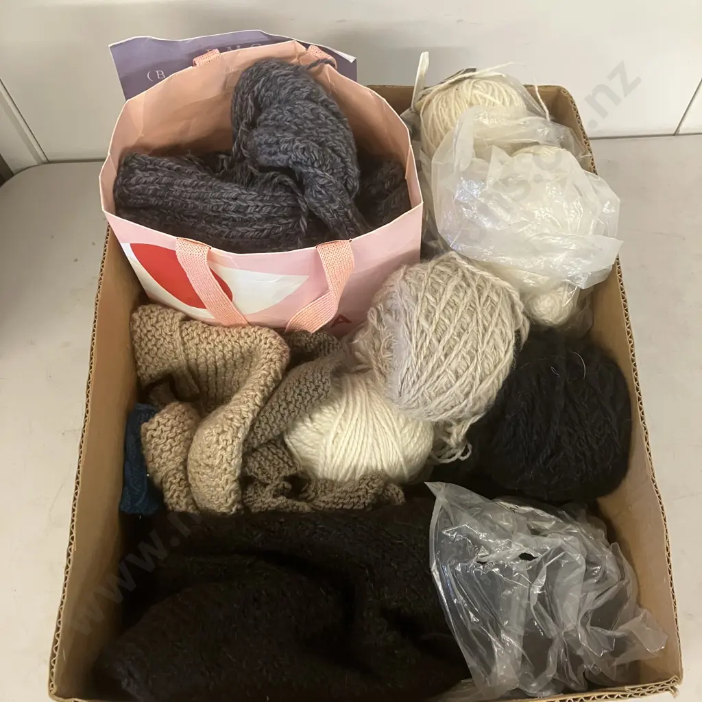 Box Lot Wool, Projects Etc Image 1++