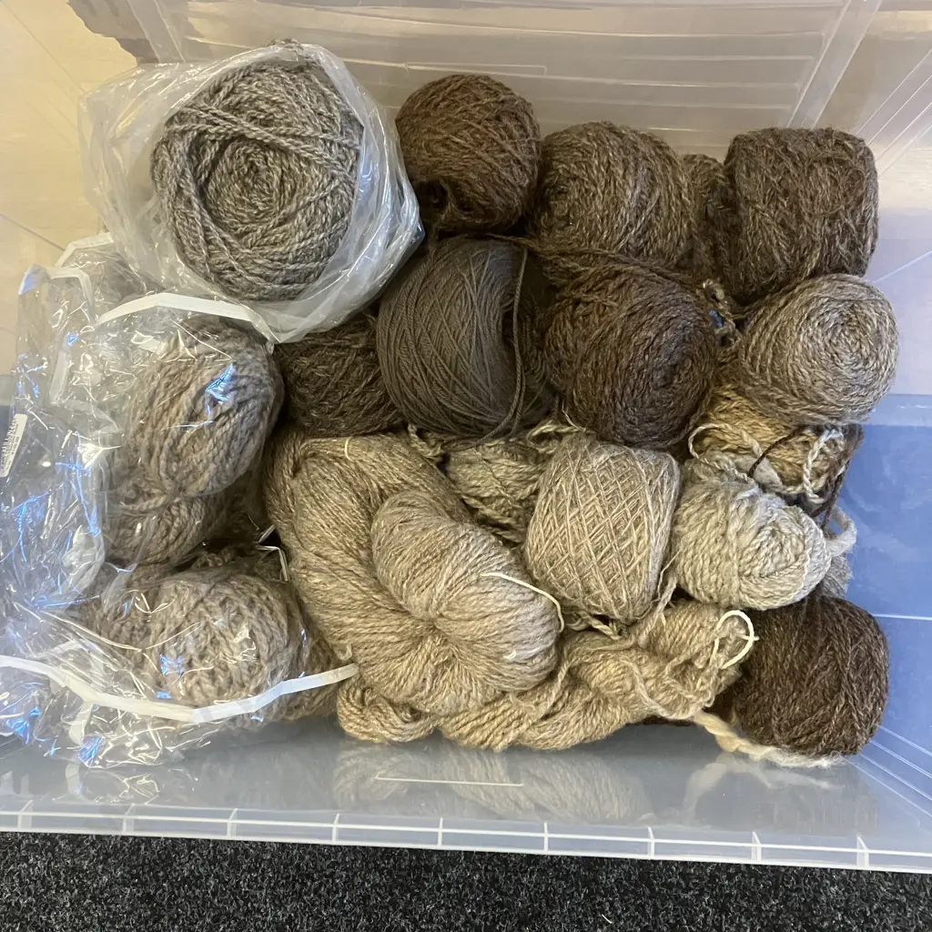 Box Lot Assorted Wools Image 1++