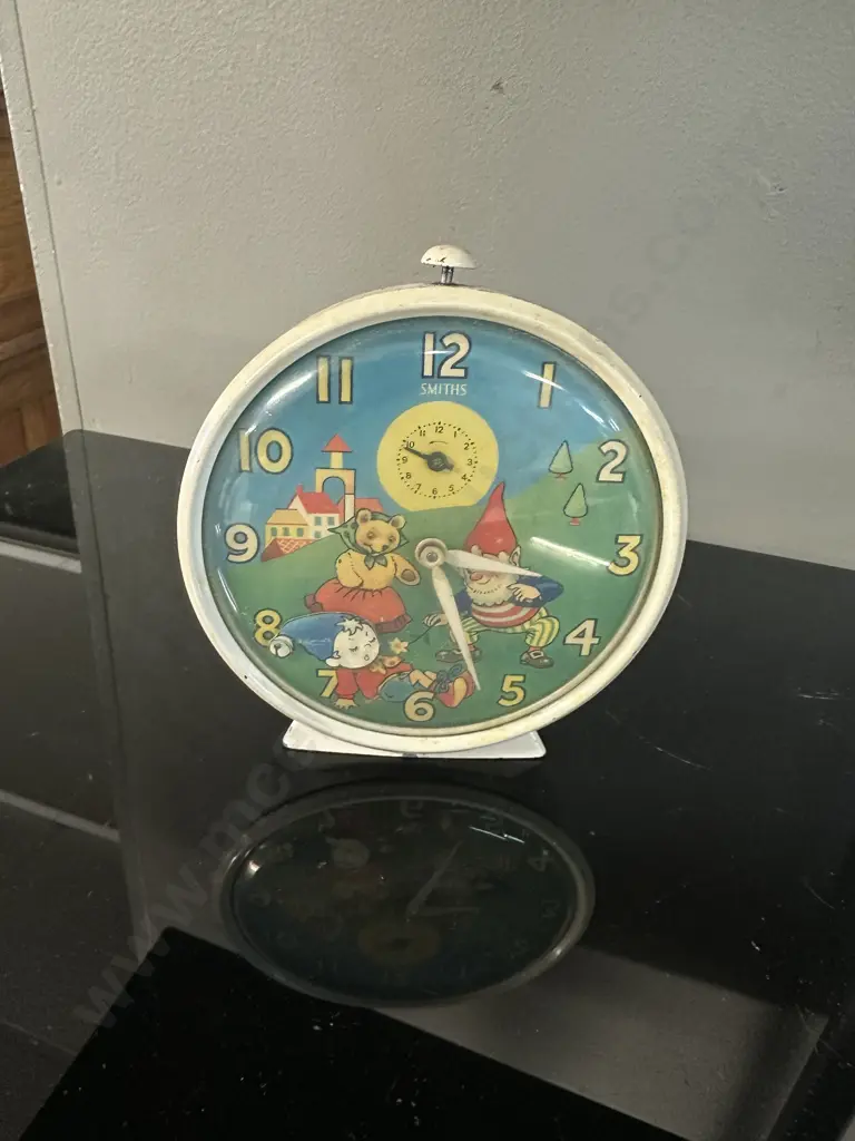 Vintage 1950s English Smiths 'Noddy' Alarm Clock CL3036-3760-2 Image 1++