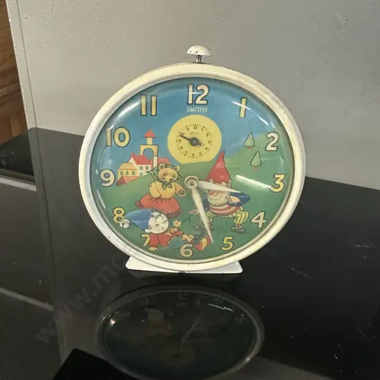 Vintage 1950s English Smiths 'Noddy' Alarm Clock CL3036-3760-2