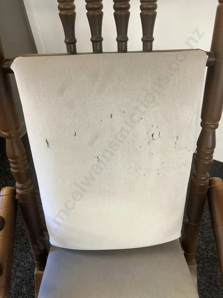 Spinners Steel Sprung Rocking Chair,  (Fabric As Found) Image 1++