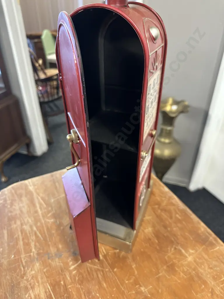Vintage Route 66 Clock Gas Pump H52cm. Image 1++