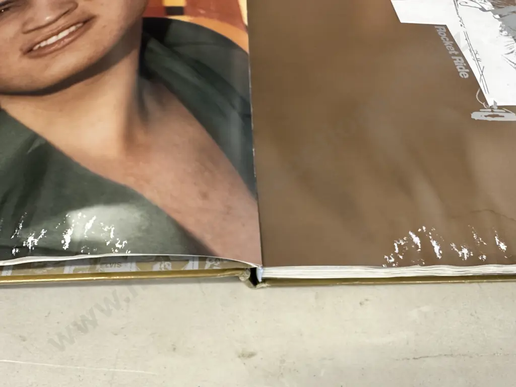Elvis Presley Memorabilla Including Elvis Rock'N'On Lp, Tin Sign, Posters & The King Book (Damaged) Image 1++