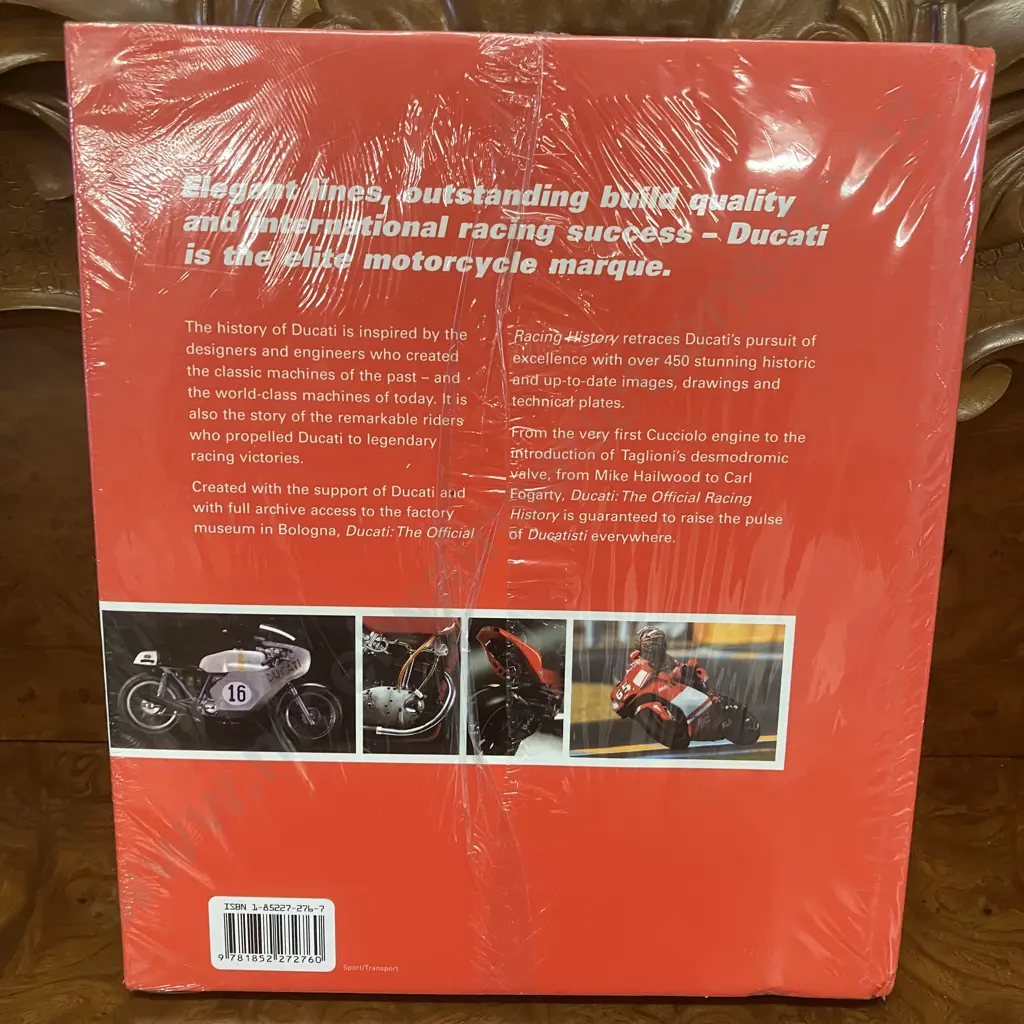 Ducati: The Official Racing History by Marco Masetti, Publisher Virgin Books 27 Jan 2005, Hardcover (New / Sealed) Image 1++
