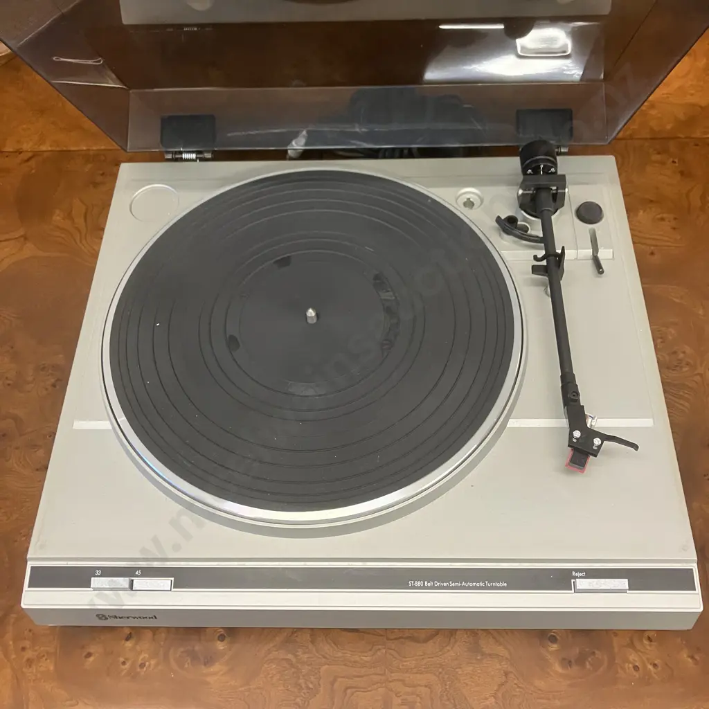 Sherwood ST-880 Semi-Automatic Belt Drive Turntable - Japan 1980's (# 83120247) Image 1++