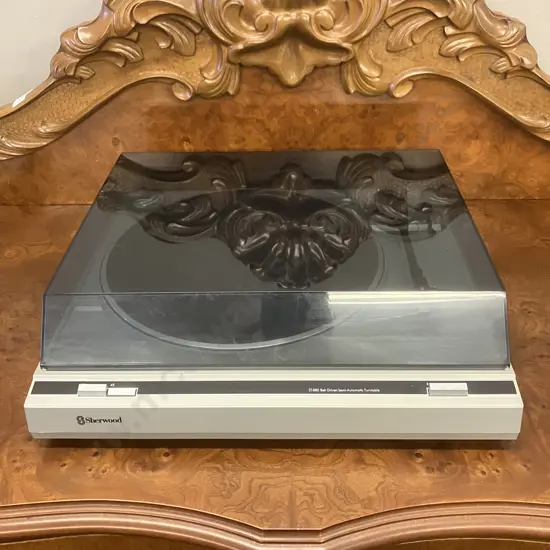 Sherwood ST-880 Semi-Automatic Belt Drive Turntable - Japan 1980's (# 83120247)