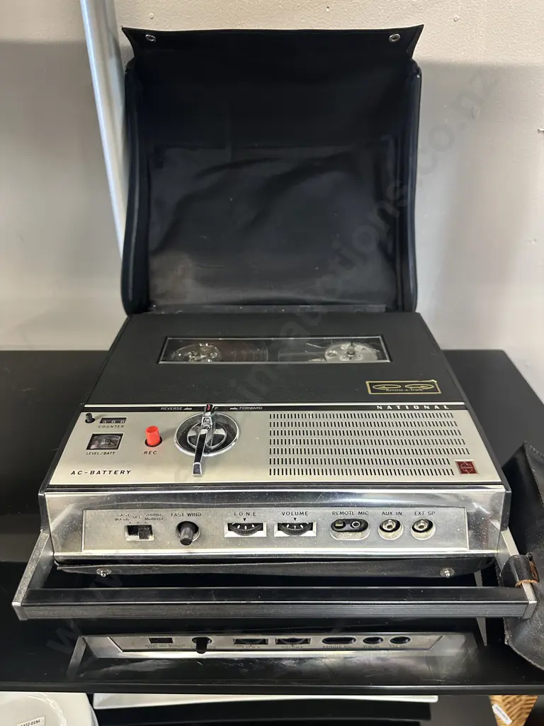 Vintage National Reel To Reel Tape RecorderRQ-5015  Image 1++