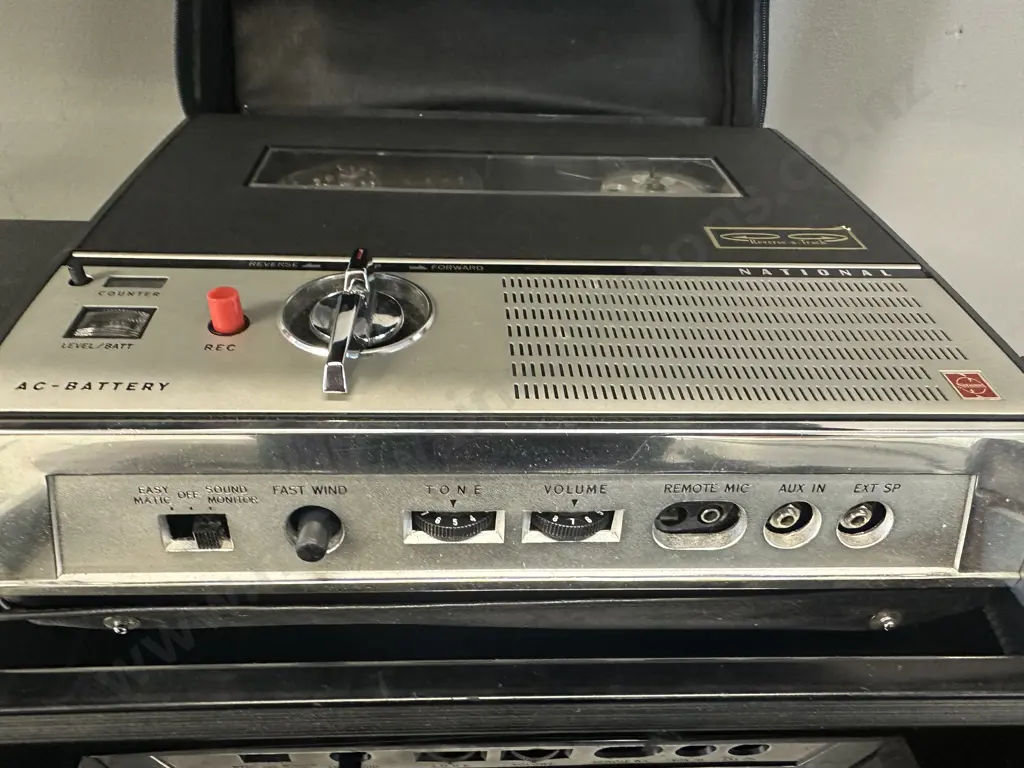 Vintage National Reel To Reel Tape RecorderRQ-5015  Image 1++