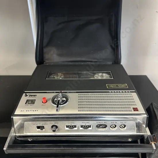 Vintage National Reel To Reel Tape RecorderRQ-5015 
