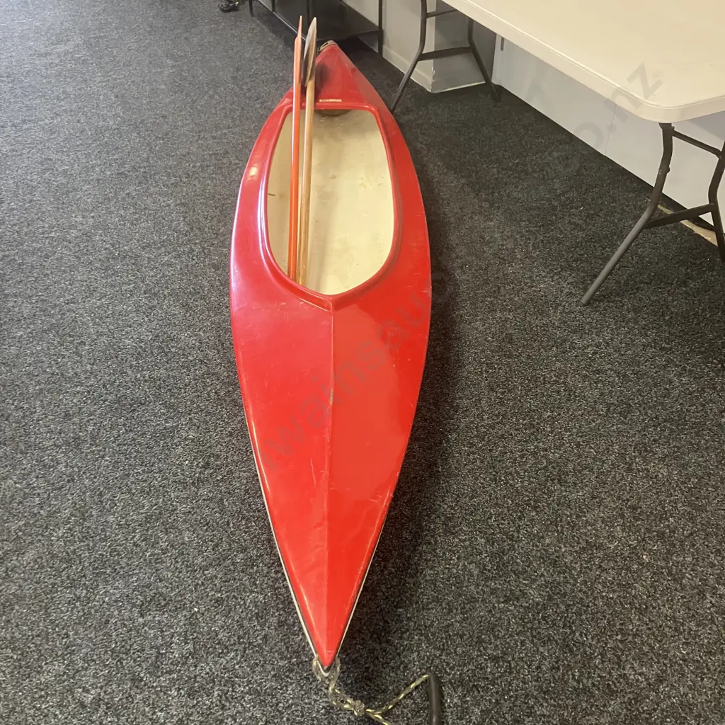 Vintage Novacraft 10' Neptune Canoe With Pair of Paddles - Hamilton New Zealand Image 1++