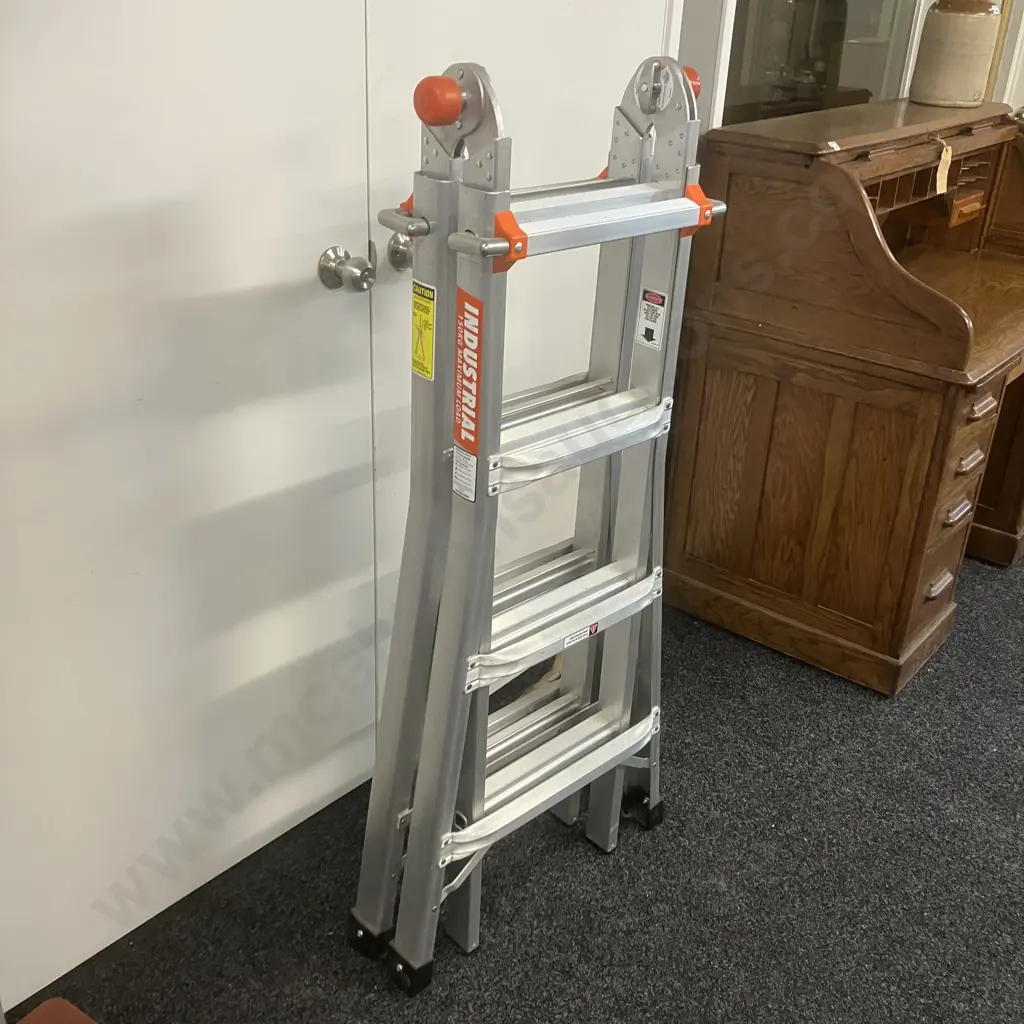 Industrial Multi Purpose Ladder - 150Kg (As New) Image 1++