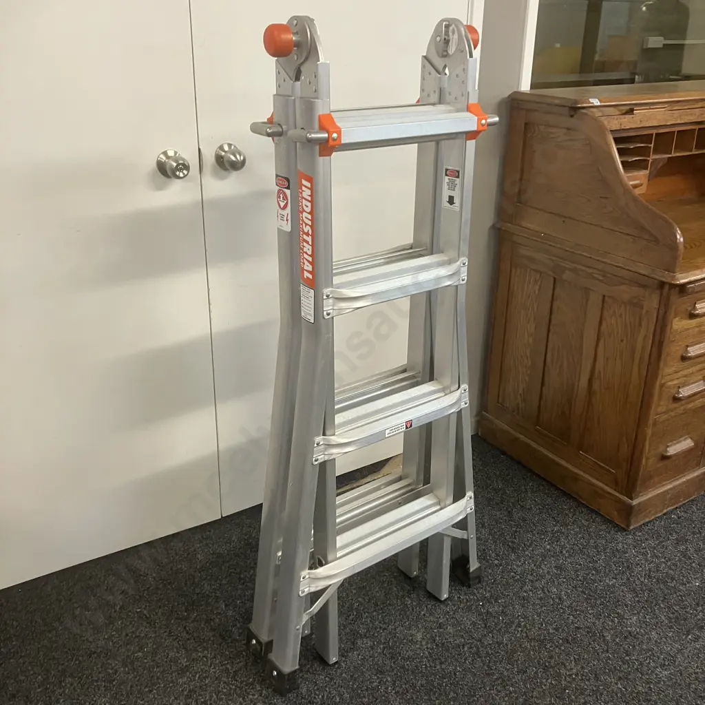 Industrial Multi Purpose Ladder - 150Kg (As New) Image 1++