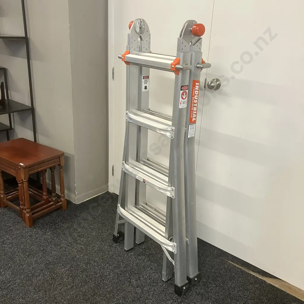 Industrial Multi Purpose Ladder - 150Kg (As New) Image 1++
