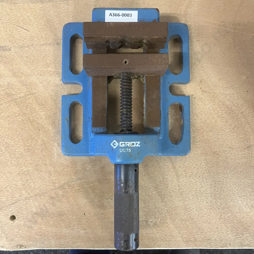 GROZ UG75 Drill Press Vice 75mm Image 1++
