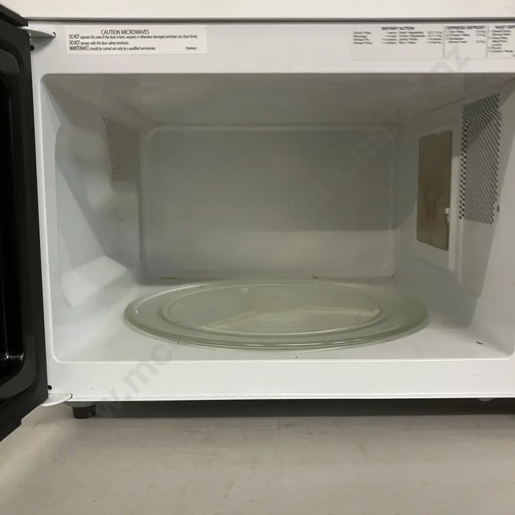 Sharp R-340R (W) Microwave Oven With Manual Image 1++