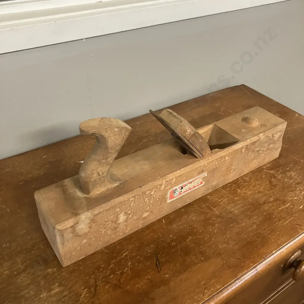 Vintage Wooden 17" Jack Plane EMIR London c1950s Image 1++