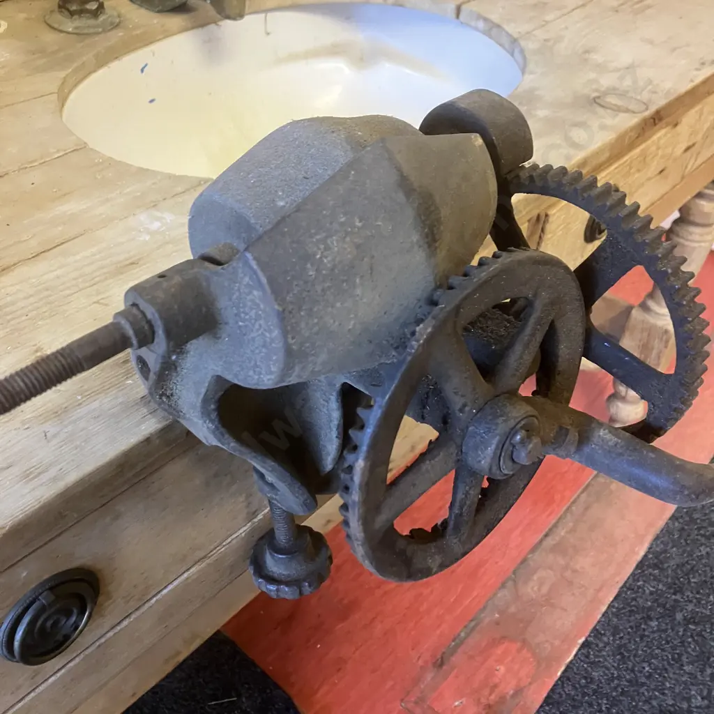 Vintage Sickle Bar Mower Blade Grinder / Sharpener Image 1++
