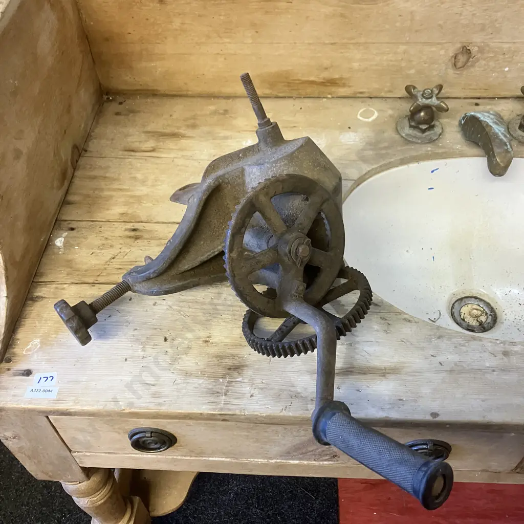 Vintage Sickle Bar Mower Blade Grinder / Sharpener Image 1++