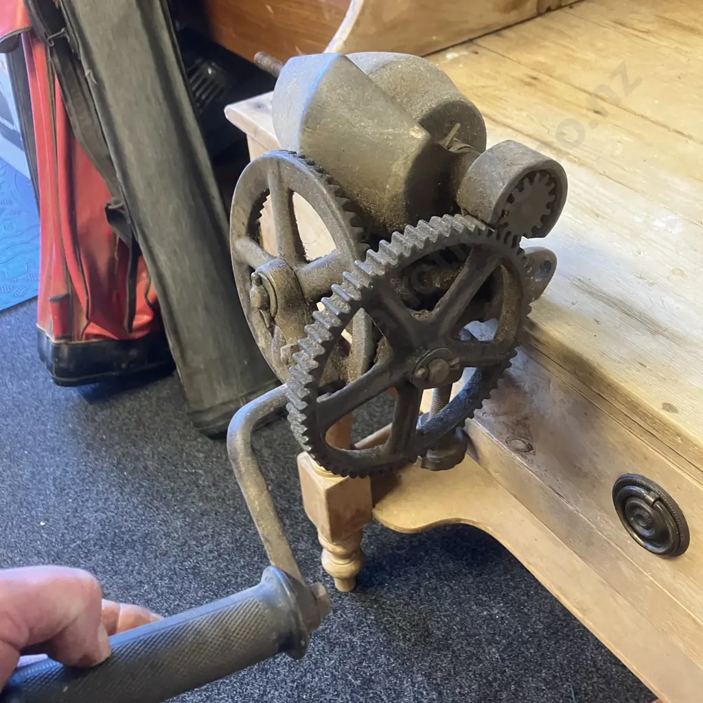 Vintage Sickle Bar Mower Blade Grinder / Sharpener Image 1++