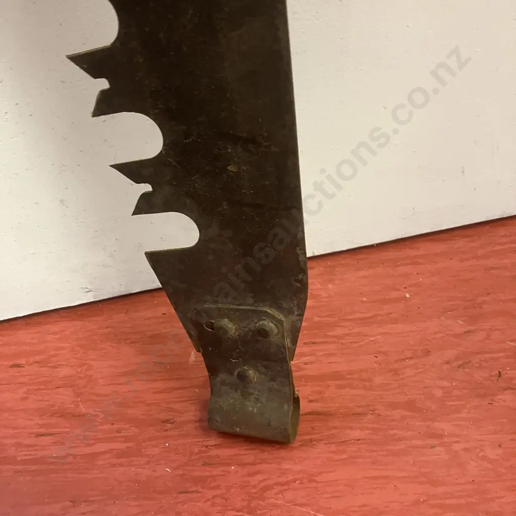 Antique 64" 2-Man Crosscut Saw Blade Image 1++