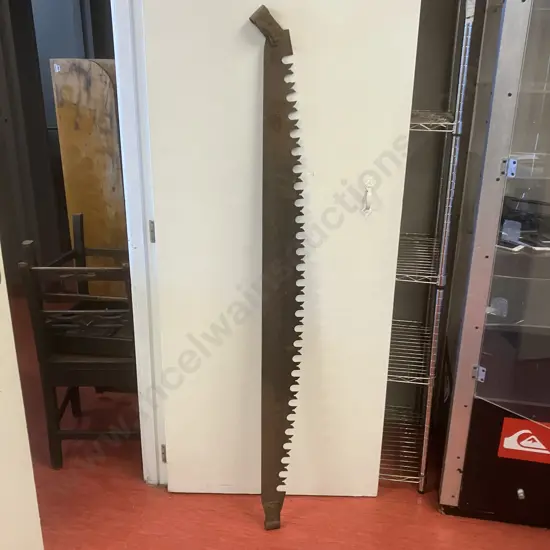 Antique 64" 2-Man Crosscut Saw Blade