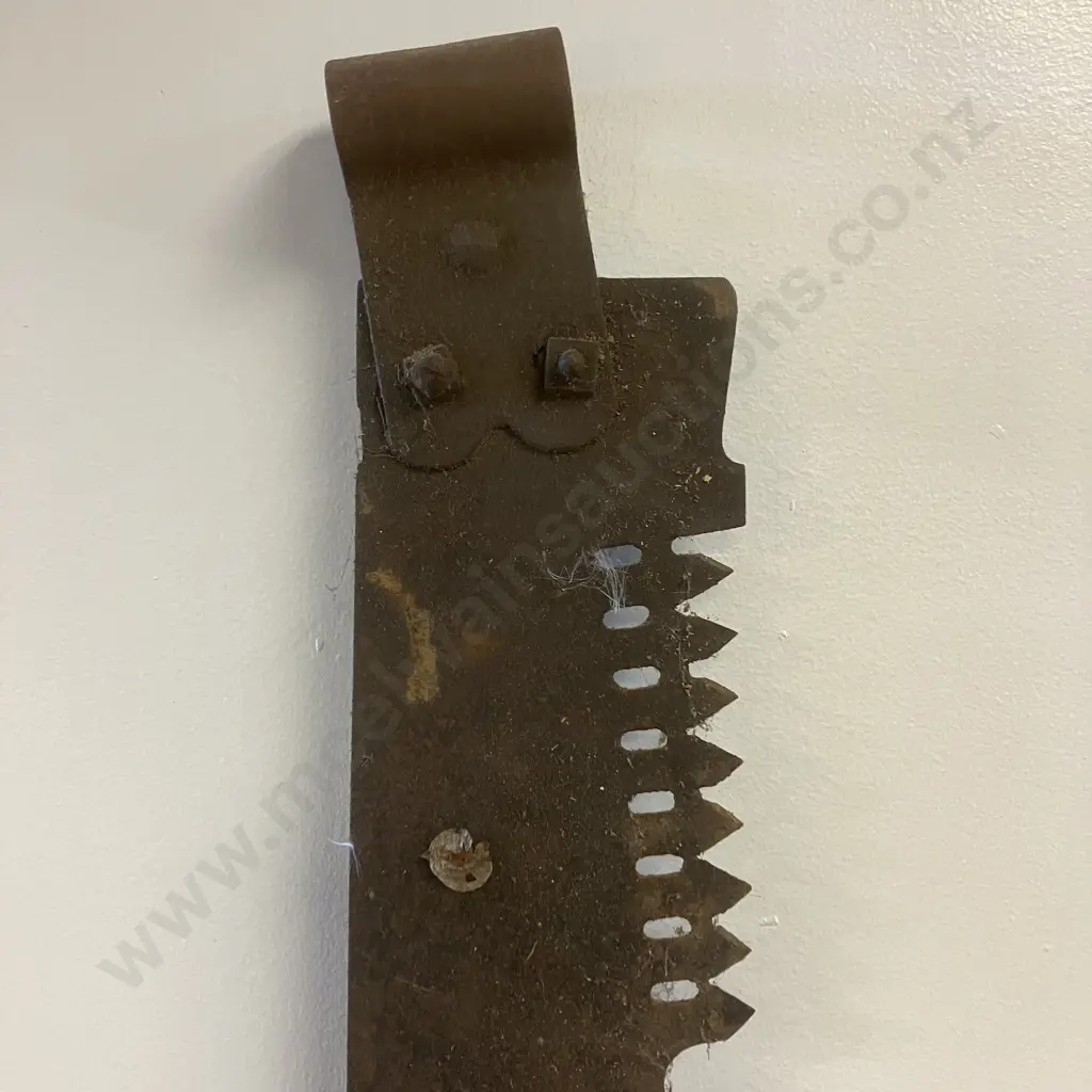 Antique 74" 2-Man Crosscut Saw Blade Image 1++