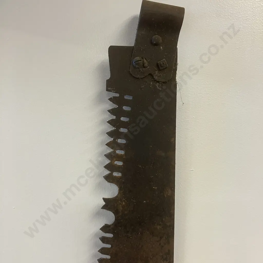 Antique 74" 2-Man Crosscut Saw Blade Image 1++