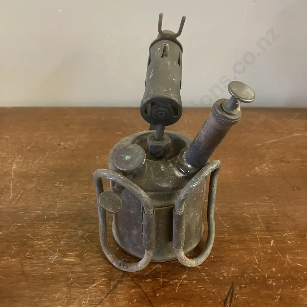 PRIMUS No. 631 Vintage Brass Kerosene Blow Torch - B.A Hjorth & Co Sweden Image 1++