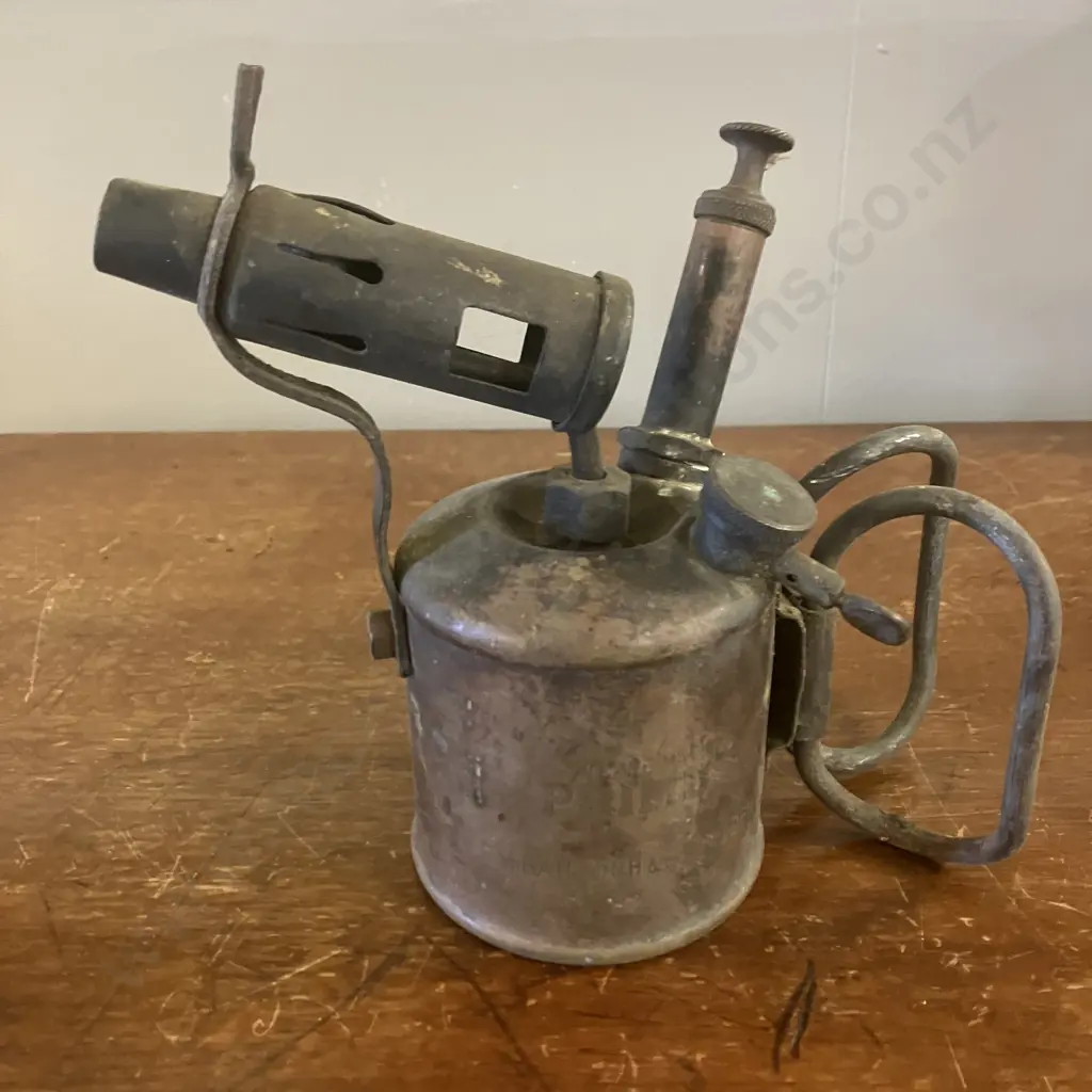 PRIMUS No. 631 Vintage Brass Kerosene Blow Torch - B.A Hjorth & Co Sweden Image 1++