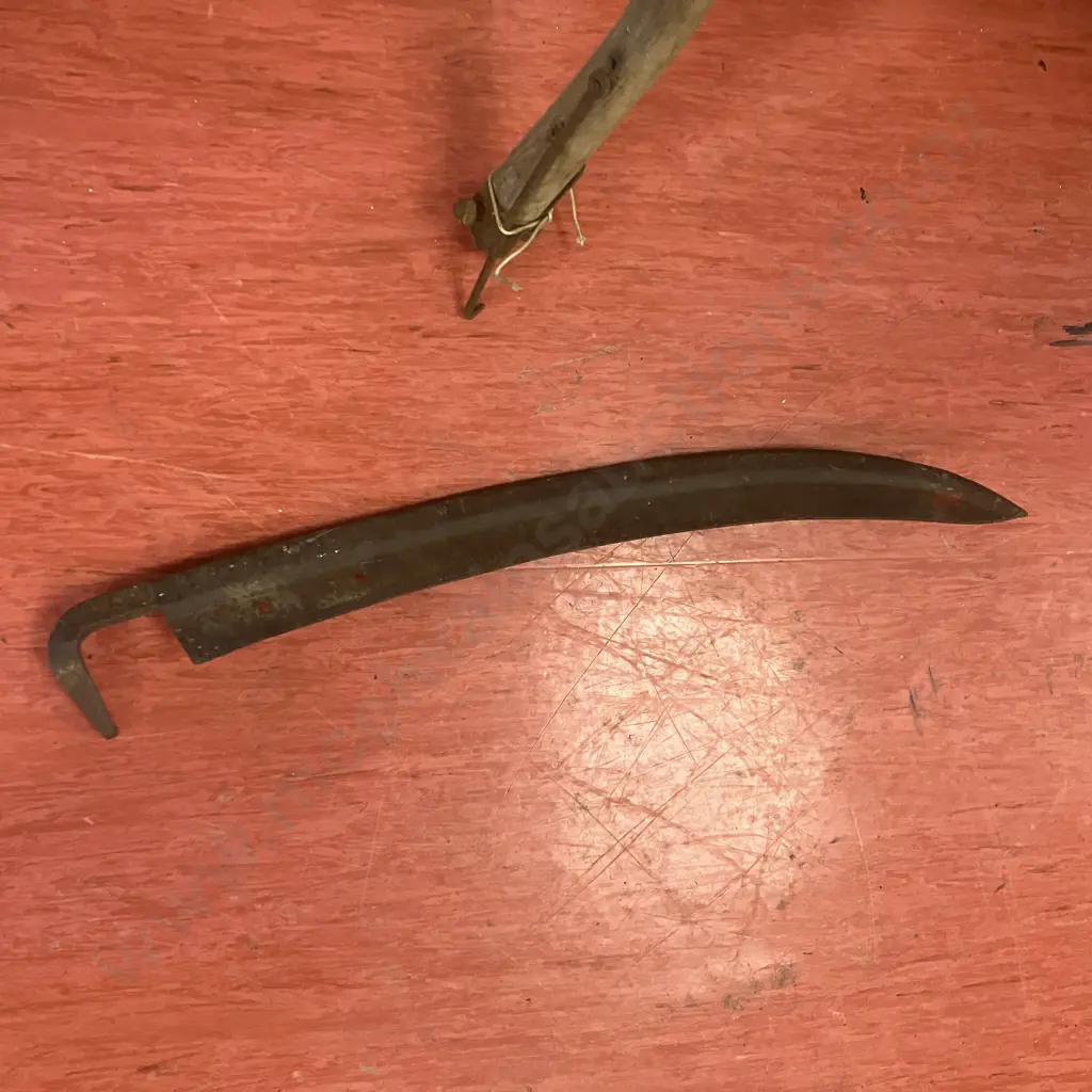 Antique Hay Scythe Stamped USA With 27" Blade (As Found Condition) Image 1++