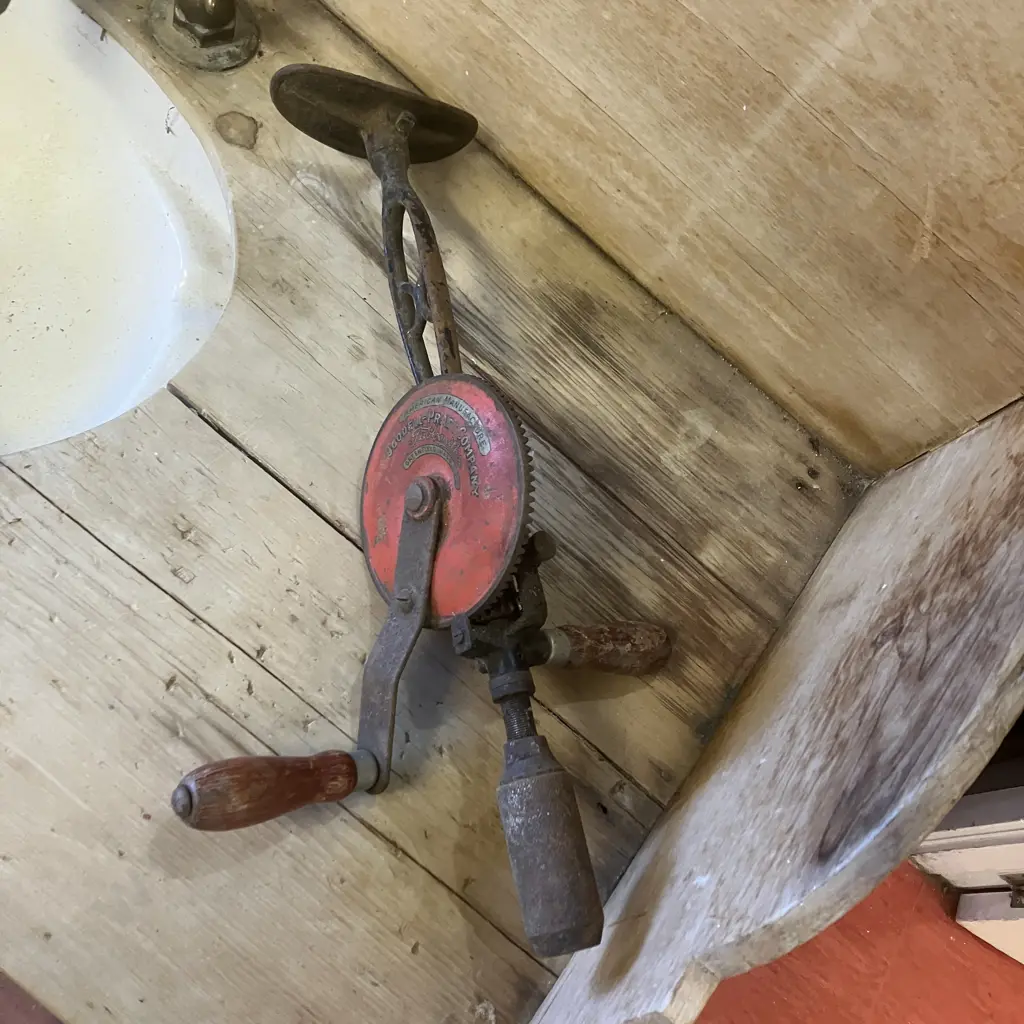Antique Goodell - Pratt Breast Drill, c 1880 to 1915 USA Image 1++