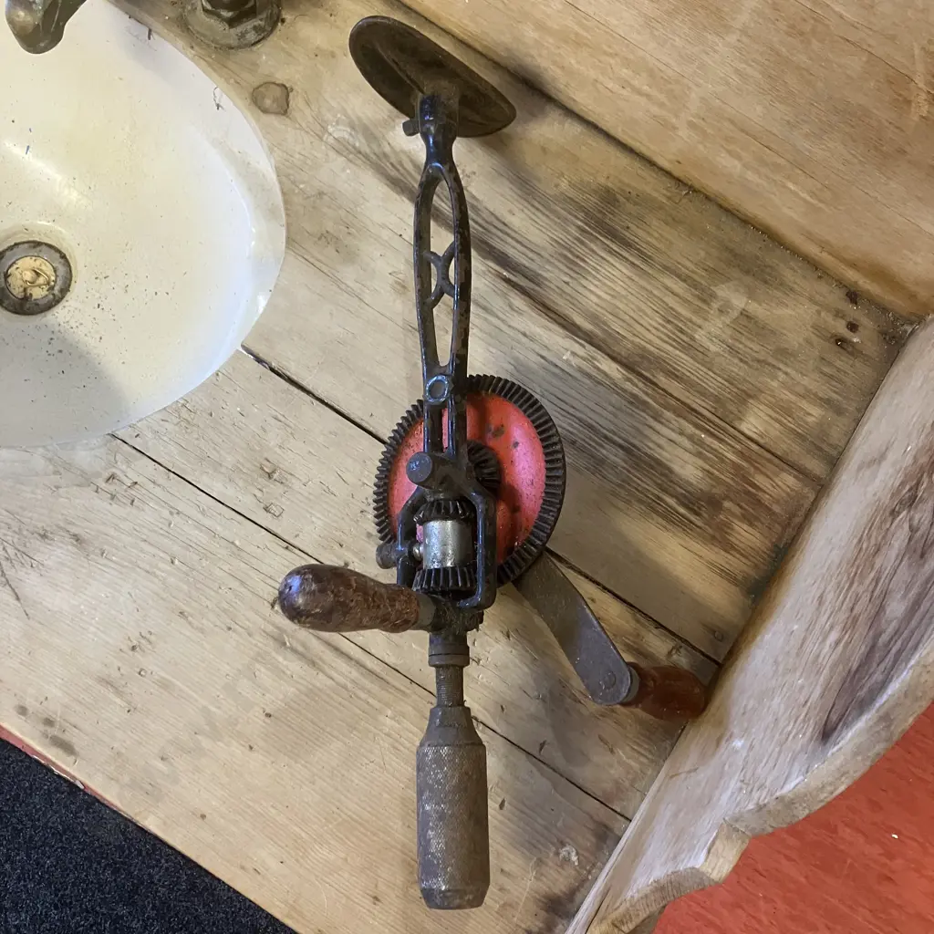 Antique Goodell - Pratt Breast Drill, c 1880 to 1915 USA Image 1++