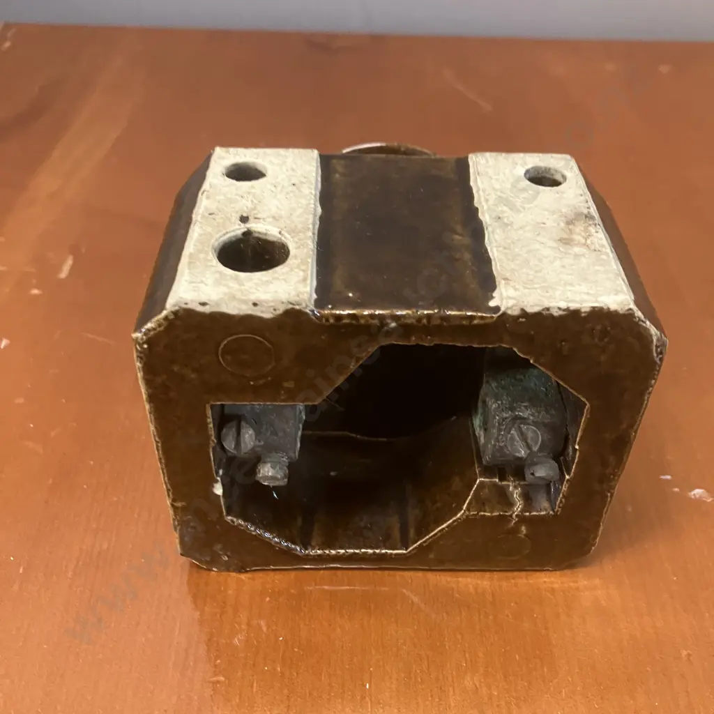 Collectable NZ Insulators Ltd Temuka Brown Glazed Insulator Stamped 1976 Image 1++
