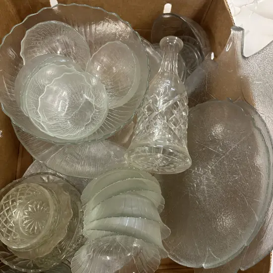 Glass Ware Assorted