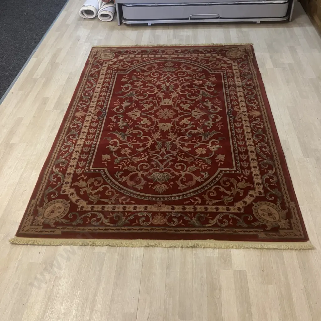 Belgium Floor Rug - 170 x 240cm 100% Wool Pile Osta Carpets Piazza 6607/330 Image 1++