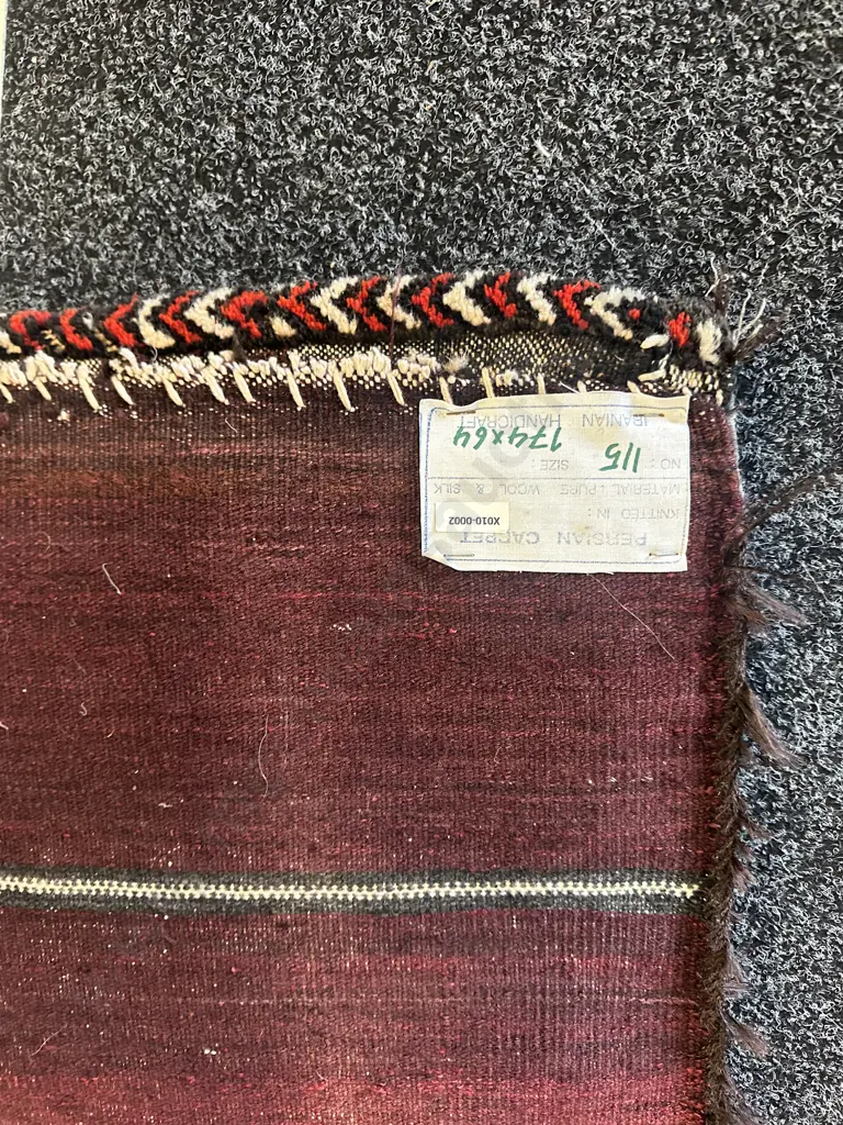 Persian Hand Knotted Camel Saddle Bag. 174 x 64cm Image 1++