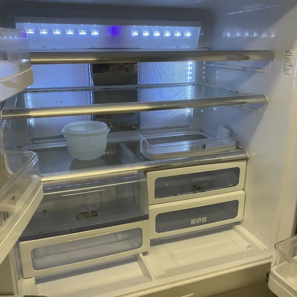 Sharp 624L French Door Fridge Freezer Stainless Steel, SJ-FP624V-SL Image 1++